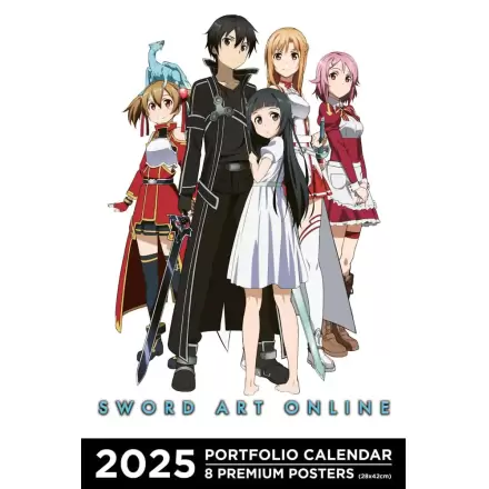 Sword Art Online Portfolio Kalendář 2025 *Anglická Verze* termékfotója