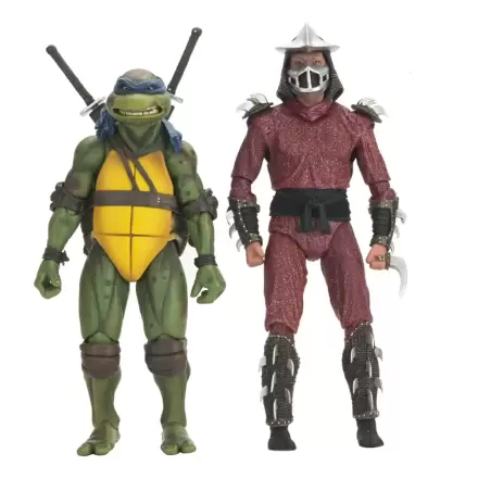 Teenage Mutant Ninja Turtles (1990 Movie) akční figurka Roof Top Battle Shredder vs Leo 18 cm termékfotója