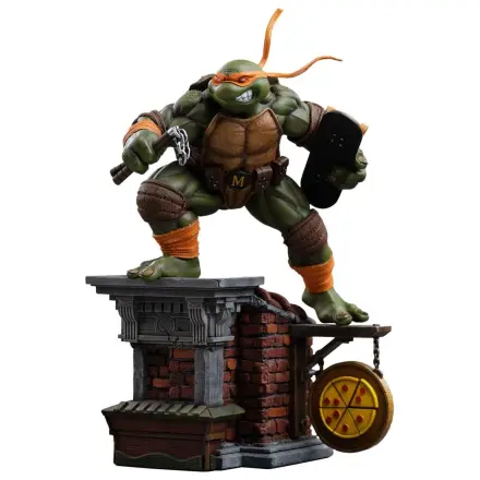 Teenage Mutant Ninja Turtles Art Scale socha 1/10 Michelangelo Unleashed 24 cm fotografii produktu