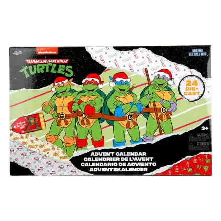 Teenage Mutant Ninja Turtles Battle Diecast Mini figurky adventní kalendář Svátek 2024 termékfotója