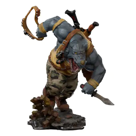 Teenage Mutant Ninja Turtles BDS Art Scale Statue 1/10 Rocksteady 24 cm Socha fotografii produktu