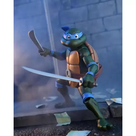 Teenage Mutant Ninja Turtles (Cartoon) akční figurka Ultimate Leonardo VHS 18 cm termékfotója