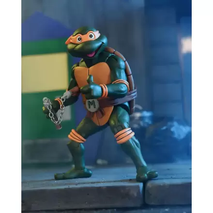 Teenage Mutant Ninja Turtles (Cartoon) akční figurka Ultimate Michelangelo VHS 18 cm termékfotója