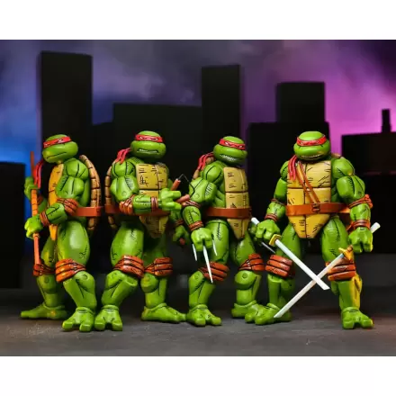 Teenage Mutant Ninja Turtles (Mirage Comics) akční figurky balení 4 ks Leonardo, Raphael, Michelangelo, & Donatello 18 cm fotografii produktu
