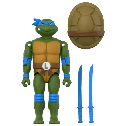 Teenage Mutant Ninja Turtles ReAction+ Akční figurka Wave 02 Leonardo fotografii produktu