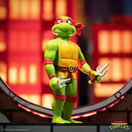 Teenage Mutant Ninja Turtles ReAction Akční figurka Raphael 10 cm termékfotója