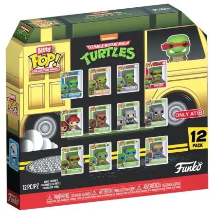 Teenage Mutant Ninja Turtles Bitty Funko POP! Vinylová figurka 12-balení 2,5 cm fotografii produktu