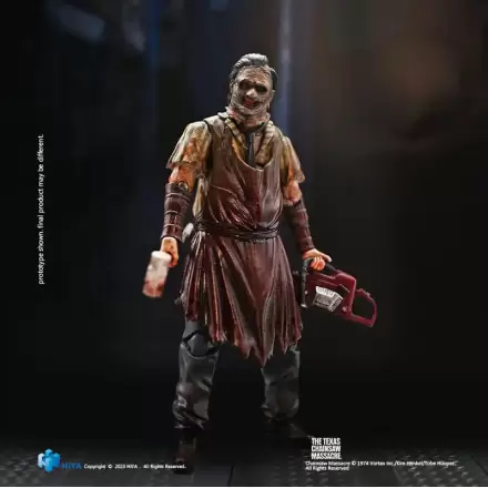 Texas Chainsaw Massacre (2003) Exquisite Mini Akční figurka 1/18 Thomas Hewitt Slaughter verze 11 cm termékfotója