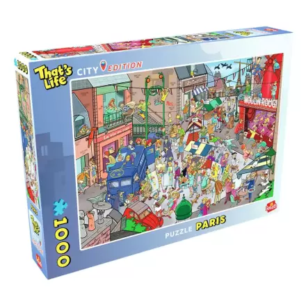 That´s Life City Edition Puzzle Paříž (1000 dílků) fotografii produktu