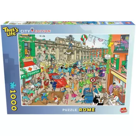 That´s Life City Edition Puzzle Řím (1000 dílků) fotografii produktu