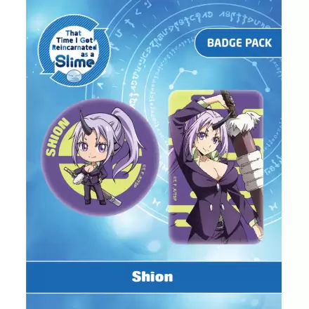 That Time I Got Reincarnated as a Slime Pin Badges 2-Pack Shion odznaky 2 ks fotografii produktu