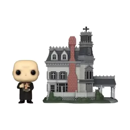 The Addams Family Funko POP! Town Vinylová Figurka Addams Home s strýčkem Festerem 9 cm termékfotója