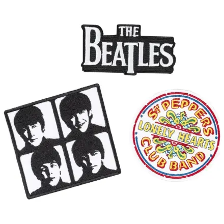 The Beatles sada 3 nášivek fotografii produktu