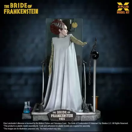 The Bride of Frankenstein Plastic Model Kit 1/8 Nevěsta Frankensteinova 21 cm Plastiková Stavebnice termékfotója