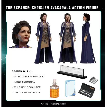 The Expanse akční figurka Chrisjen Avasarala 20 cm fotografii produktu