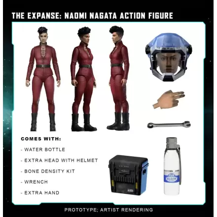 The Expanse Akční figurka Naomi Nagata 20 cm fotografii produktu