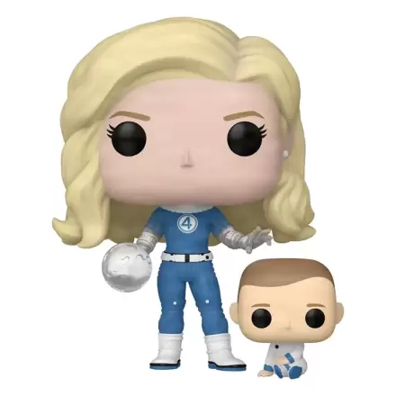 The Fantastic Four: First Steps Funko POP! & Buddy Marvel vinylová figurka Invisible Woman & Franklin 9 cm fotografii produktu