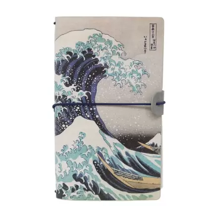 The Great Wave of Kanagawa Hokusai cestovní zápisník termékfotója