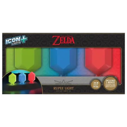 The Legend of Zelda Icon Light Plus Lampa Rupee 30 cm fotografii produktu