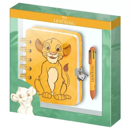 Disney The Lion King plyšový deník a pero fotografii produktu