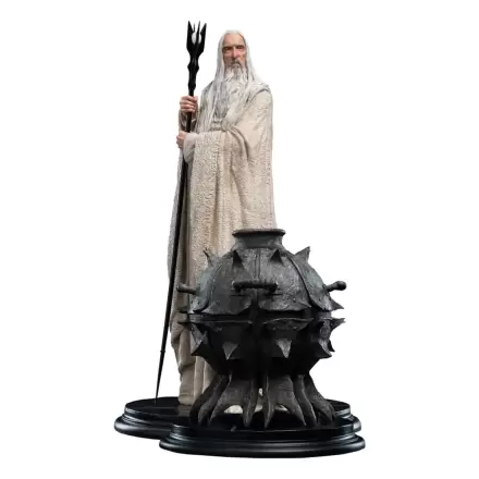 The Lord of the Rings Statue 1/6 Saruman and the Fire of Orthanc (Classic Series) heo Exclusive 33 cm Socha fotografii produktu