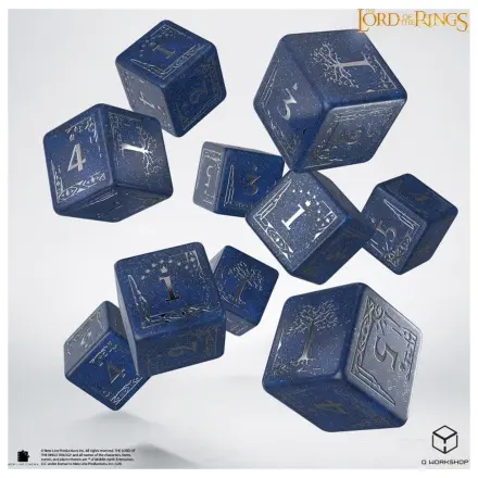 The Lord of the Rings: 10 D6 sada kostek Gondor fotografii produktu