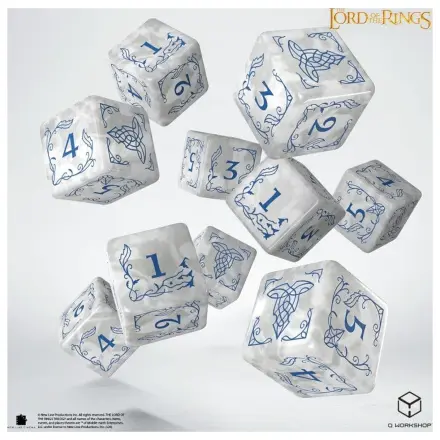 The Lord of the Rings: Sada 10 D6 kostek Rivendell (Stone) fotografii produktu
