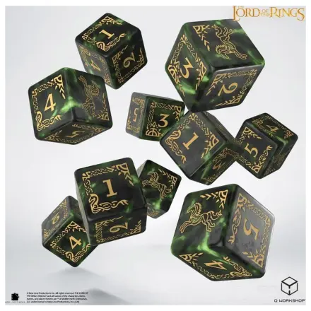 The Lord of the Rings: 10 D6 sada kostek Rohan fotografii produktu