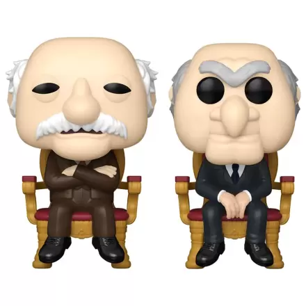 The Muppets Funko POP! Television Vinylové Figurky Balení 2 kusů Waldorf & Statler 9 cm fotografii produktu