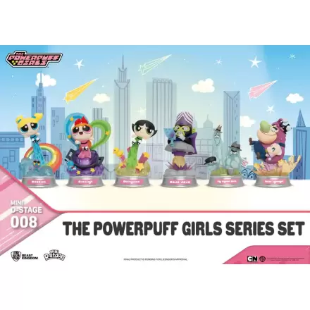 The Powerpuff Girls Mini Diorama Stage Sošky The Powerpuff Girls Series Set 12 cm fotografii produktu