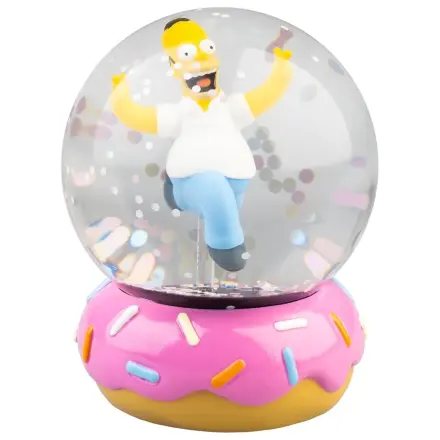 The Simpsons Snow Globe Homer Simpson Donut 10 cm fotografii produktu
