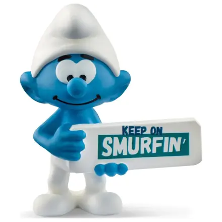 The Smurfs Mini-Figurka Smurf se značkou (Keep on Smurfin') 5 cm fotografii produktu