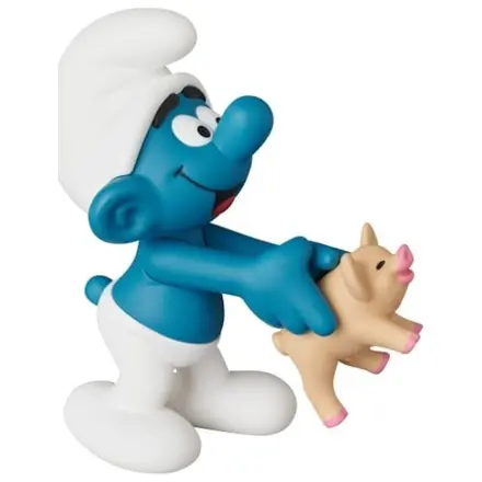 The Smurfs UDF Mini Figurka Smurf s prasetem 8 cm fotografii produktu