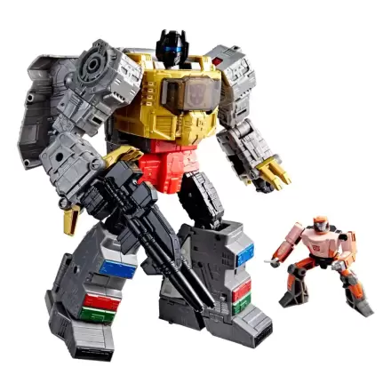 The Transformers: The Movie Studio Series Leader Class Akční figurka Dinobot Grimlock & Autobot Wheelie 22 cm fotografii produktu