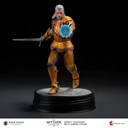 The Witcher 3 PVC Soška Geralt Toussaint Relic Armor 20 cm termékfotója