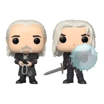 The Witcher Funko POP! Television vinylové figurky 2-Pack Geralt & Vesemir 9 cm termékfotója