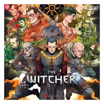 The Witcher Gaming Puzzle Nilfgaard (500 dílků) fotografii produktu