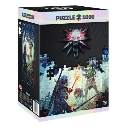 The Witcher Prémiové Puzzle Leshen (1000 dílků) termékfotója