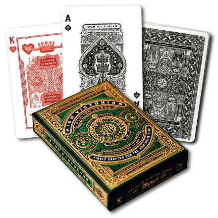 Theory High Victorian Green pokerové hrací karty fotografii produktu