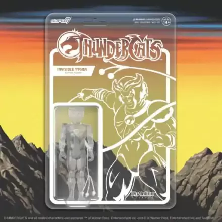 Thundercats ReAction akční figurka Tygra (Clear) 10 cm termékfotója