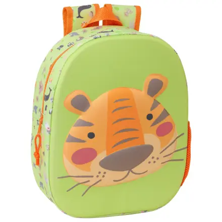 Tiger 3D batoh 33cm fotografii produktu