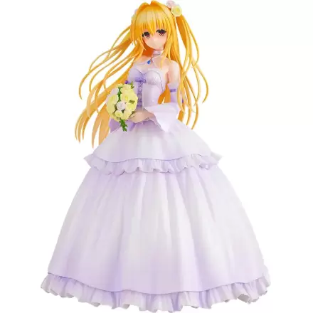 To Love-Ru Darkness PVC Soška 1/7 Golden Darkness Svatební šaty Verze 23 cm termékfotója