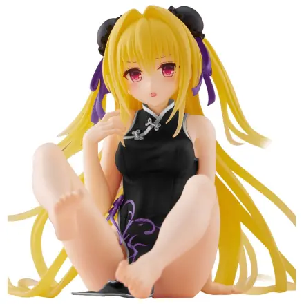To Love-Ru Darkness PVC Soška Stolní Roztomilá Figurka Golden Darkness (China Dress Ver.) Obnovená 13 cm fotografii produktu