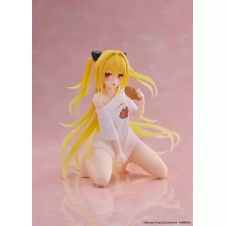 To Love-Ru Darkness PVC Socha Stolní Roztomilá Figurka Golden Darkness Roomwear Ver. 13 cm fotografii produktu