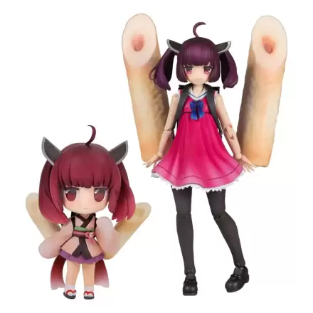Tohoku Zunko plastová modelová sada 1/12 Plafia Tohoku Kiritan sada mini figurek 12 cm fotografii produktu