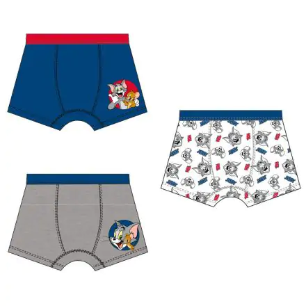 Tom and Jerry Kids' Boxerky 3-balení 122/128 cm fotografii produktu