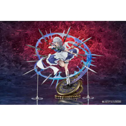 Touhou Project PVC socha 1/7 Izayoi Sakuya ilustrace od TEDDY 32 cm termékfotója