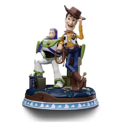 Toy Story Deluxe Art Scale Socha 1/10 Buzz & Woody 38 cm termékfotója