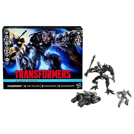 Sada 3 figurek Transformers 2: The Fallen, Megatron & Soundwave fotografii produktu