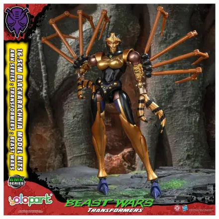 Transformers AMK Series Plastový Model Kit Beast Wars Blackarachnia 18 cm fotografii produktu